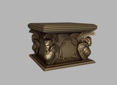 Church furniture (Altar for the temple, MBC_0054) 3D models for cnc